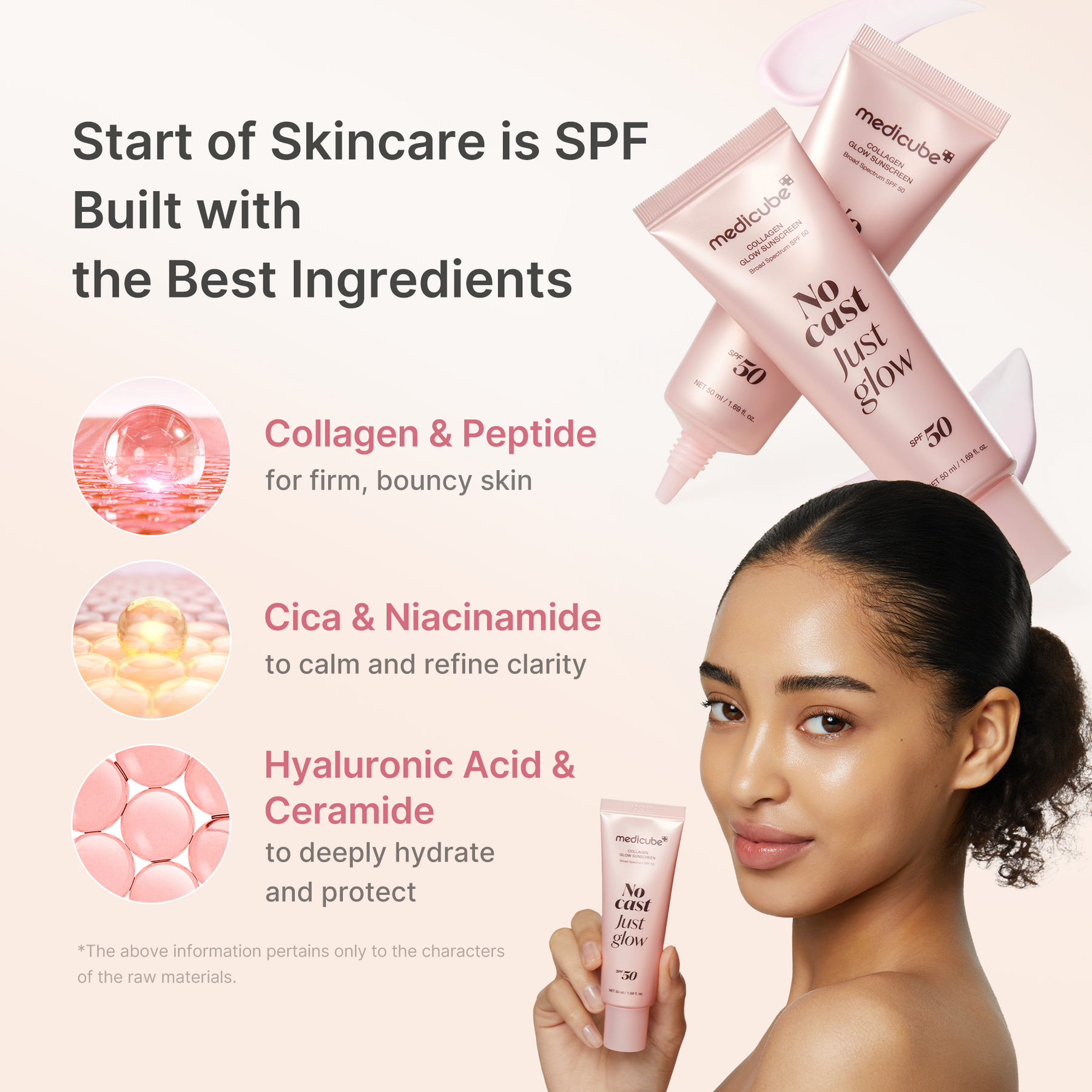 No Cast Just Glow Collagen Sunscreen